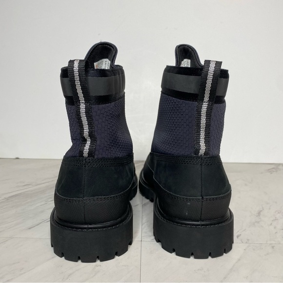 New! Timberland Heritage Front Zip Black Boot 9 - Picture 3 of 16